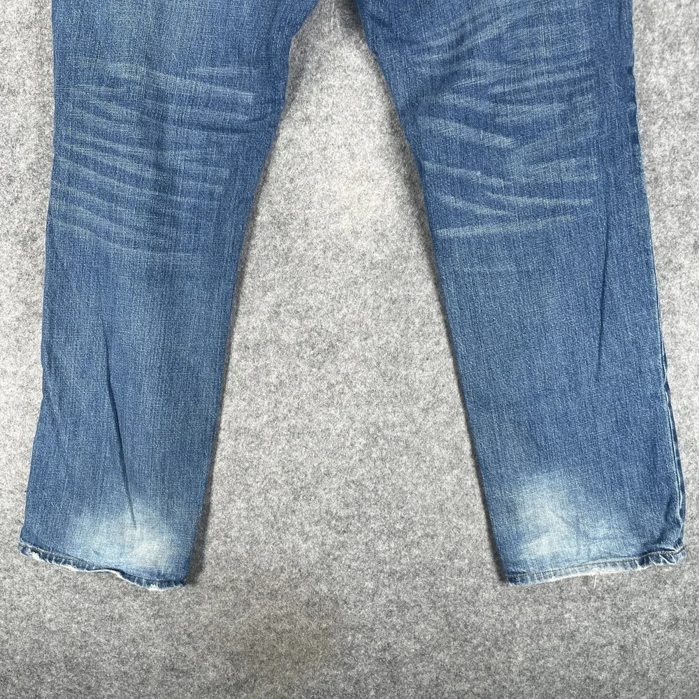Carbon2Cobalt Jeans Mens 38‎ Straight Leg Distressed Denim Casual 125014